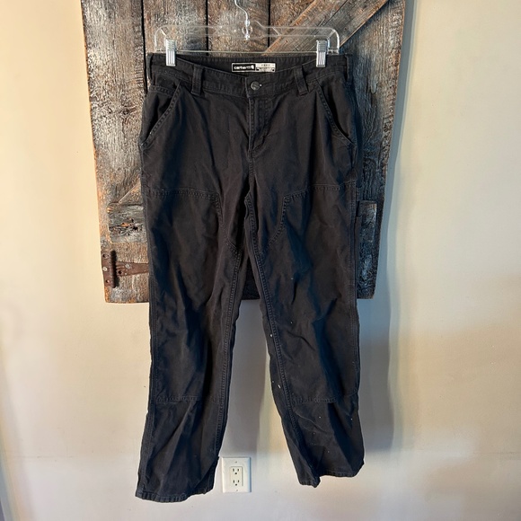 Women's Carhartt Loose Fit Double Knee Carpenter Pants - Picture 1 of 4